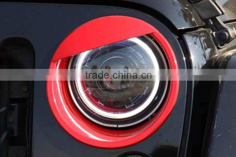 HEAD LIGHTS COVER FOR JEEP CHEROKEE, FASHION DESIGN FRONT LAMP COVER FOR JEE CHEROKEE