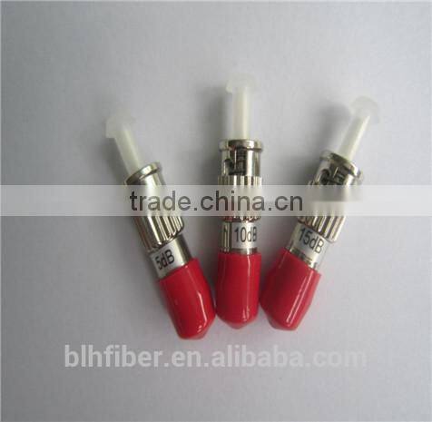 DWDM system optic attenuator / CATV ST Plug fiber optic attenuator