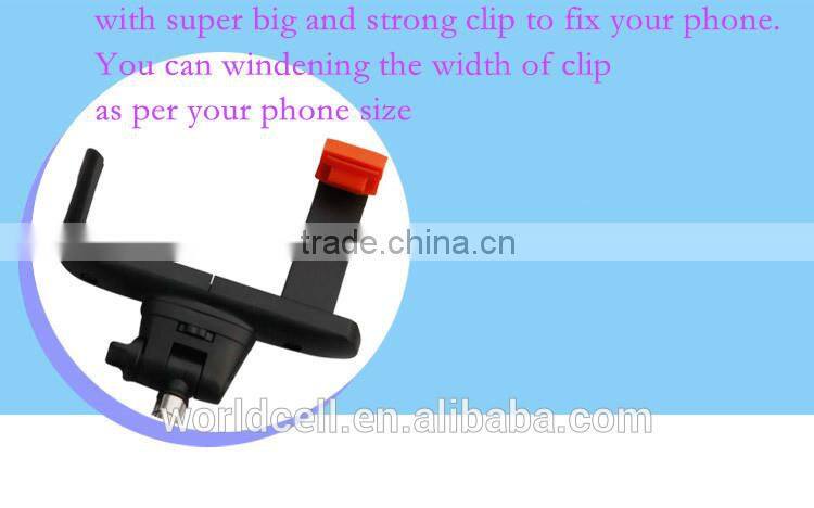 alibaba express colorful bluetooth selfie stick with bluetooth