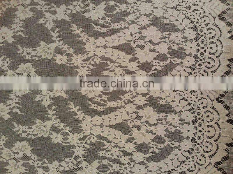 High Quality Beaded Embroidery French Lace/Swiss Embroidery Lace For Wedding Sets