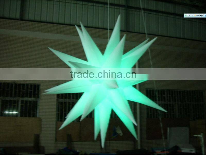 LED inflatable star