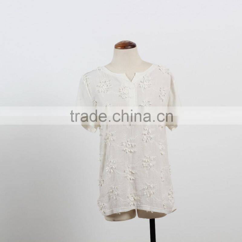 latest blouse design pictures woman polka dot blouse top long sleeve Bulk wholesale blouse manufacture