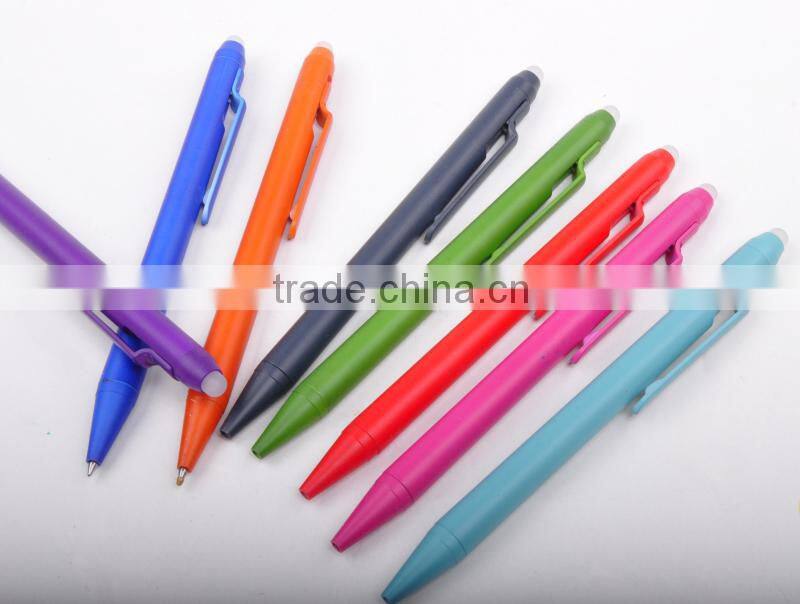 New arrived erasable gel pen with multi-colored pen barrel