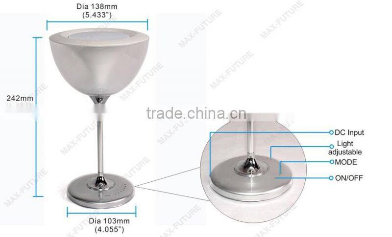 Music Led desk lamp with wireless bluetooth speaker