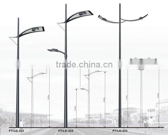 solar energy street lighting pole