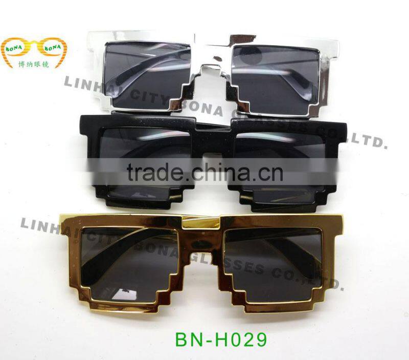 pixelated sunglasses,party toy,promotion gifts