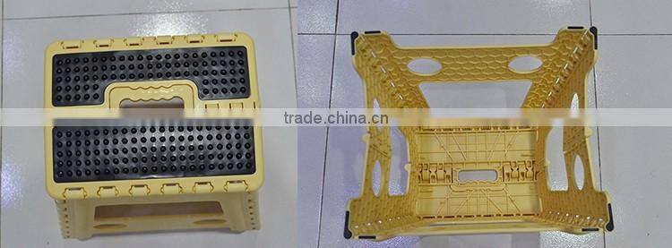 Round Folding Stool Tam Tam Plastic Stool, Foldable Plastic Stool