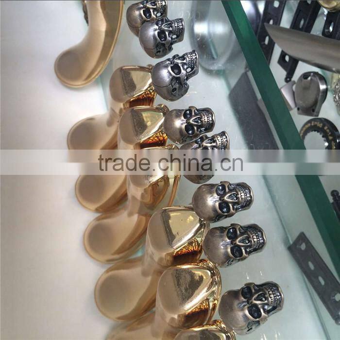 skull head souvenir skull decorations mass production die casting and plating one stop