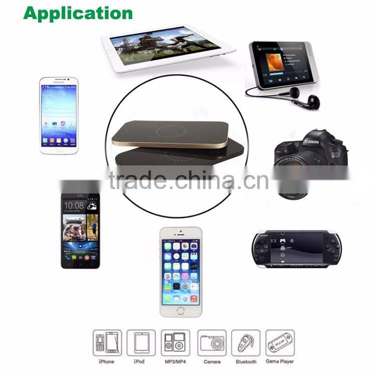 2016 New Products Qi Wireless Charger for Huawei Honor 7,for iPhone,for Android phones