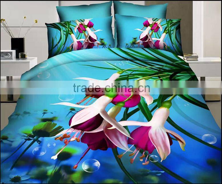 New Year! 3D bedding set with hot reactive & printing for sale
