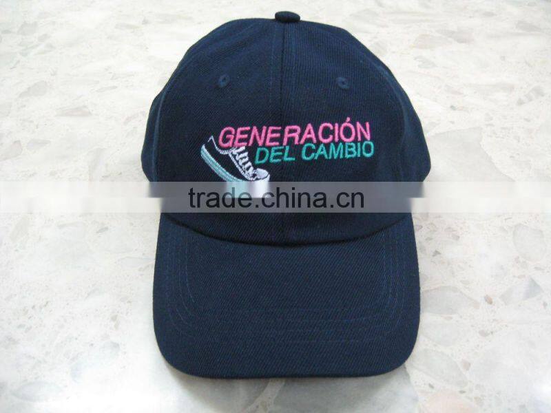 Cap and hat with good Embroidered logo caps cotton TC caps