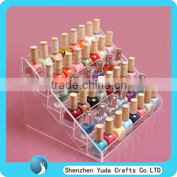 beautiful good quality customized acrylic plexiglass display for cosmetic display stand high quality