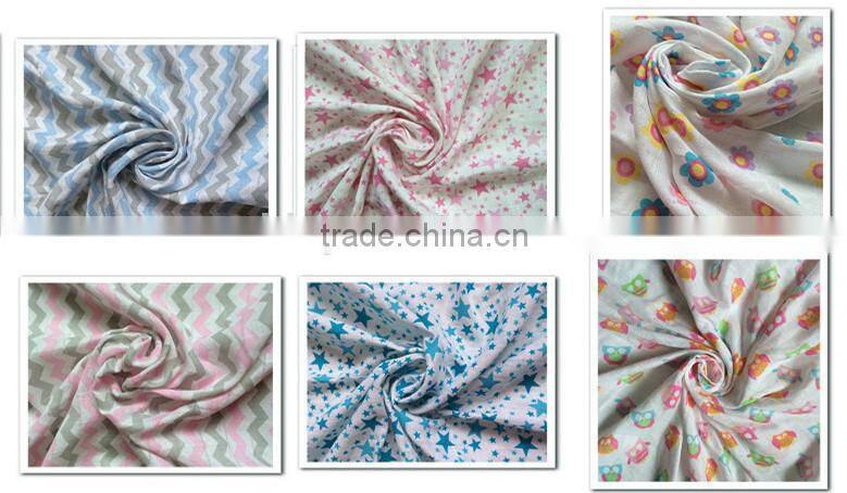 Colorful Design Comfortable Baby Receiving Blanket