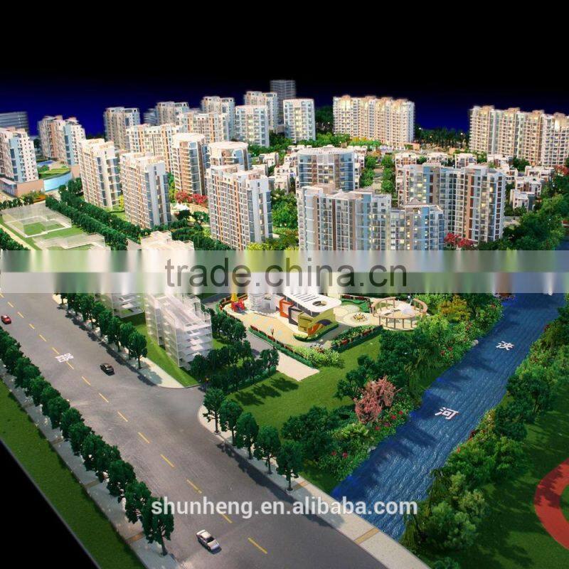 miniature architectural scale model maker in China/building model maker
