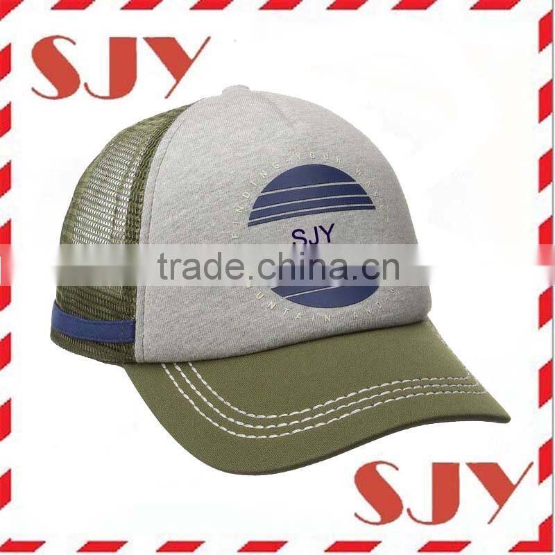 Custom Wholesale Printed Trucker Mesh Cap