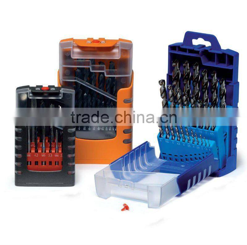masonery & wood& HSS drill boxes(DIN standard) gripbox 3A 20pcs