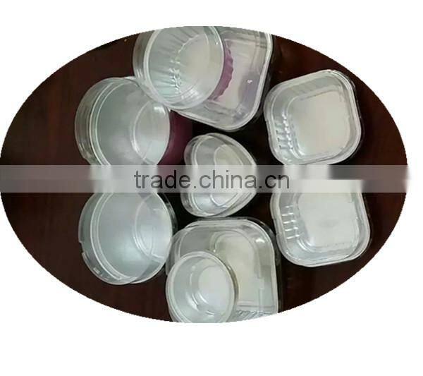 Colorful Aluminum Foil Baking Cup with plastic lids