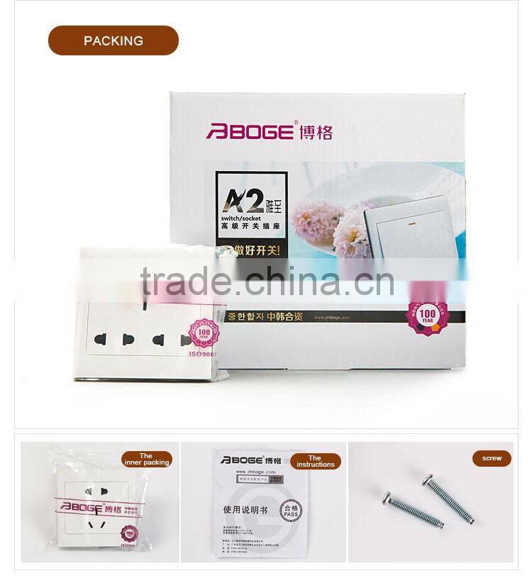 one gang PC socket pressure- line type