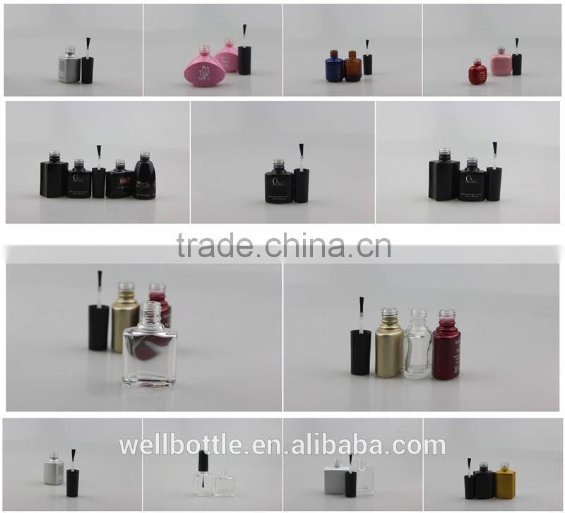 empty unique nail polish bottles pe nail polish bottle NPB-009R