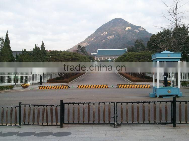 A3 carbon steel anti ram automatic hydraulic road blocker