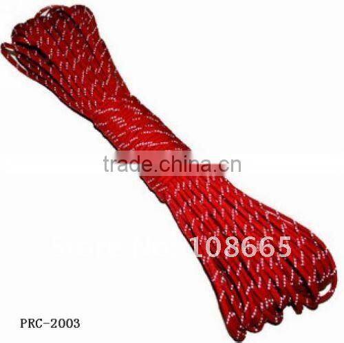 Reflective survival bracelet 550 cord Handmade bracelet Stainless steel buckle PRB-3101