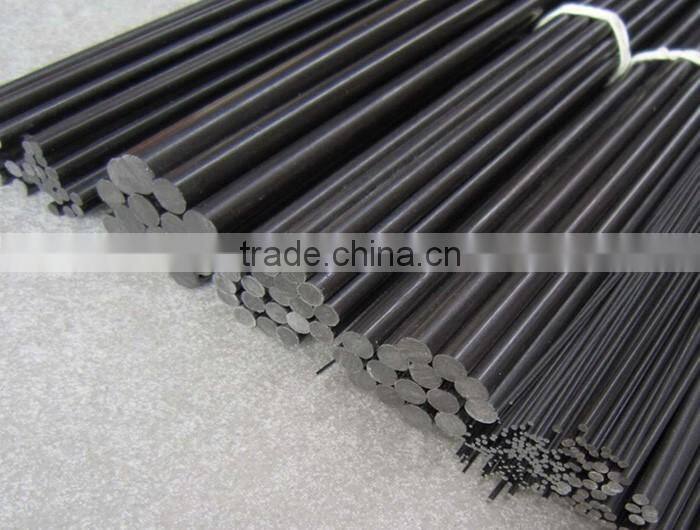 carbon fiber small rc model parts ,carbon fiber rod in 2.5 mm diameter