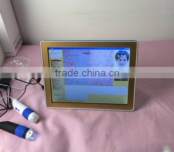 Salon use Human Body Analyzer Skin Moisture Analyzer