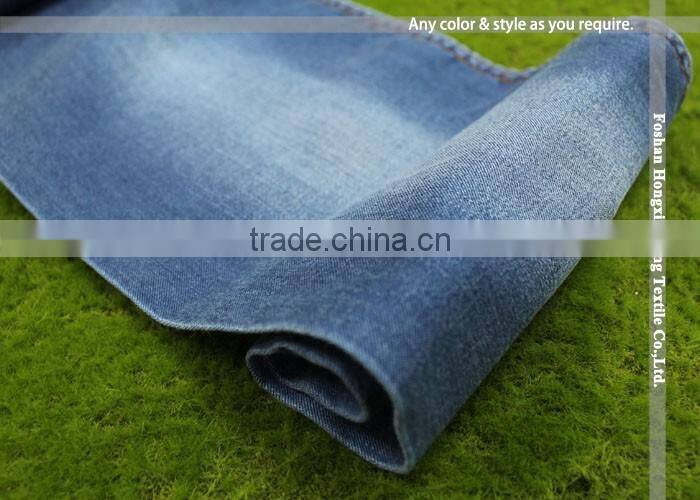 light weight jeans tencel fabric for clothing made in China