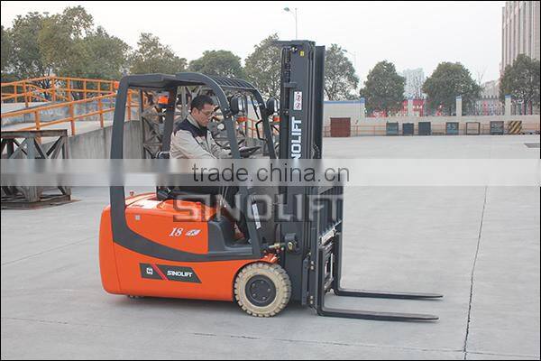 HOT! Sinolift CPDS Three Wheels AC Electric Forklift Truck