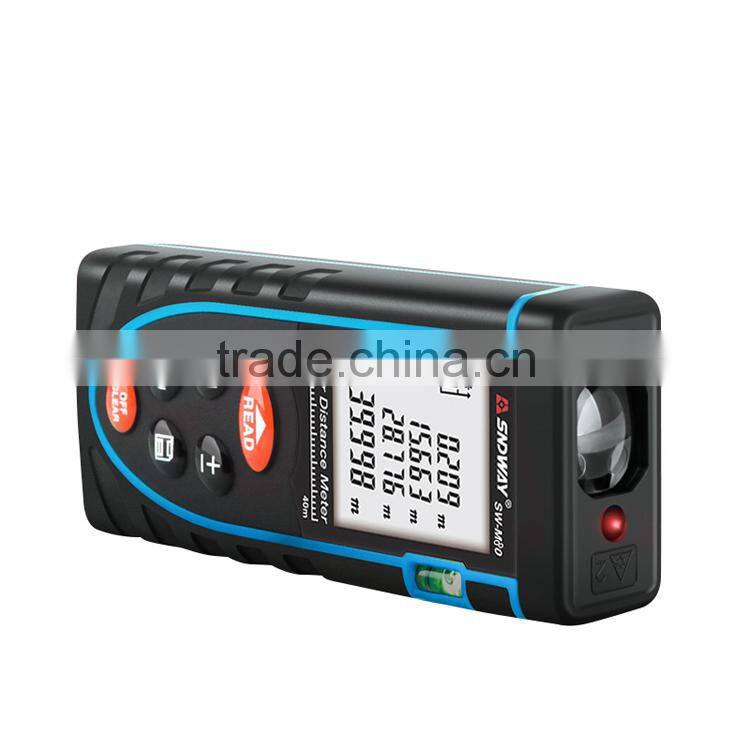 Automatic Calibration Laser Rangefinder 40m Mini Digital Laser Distance Meter