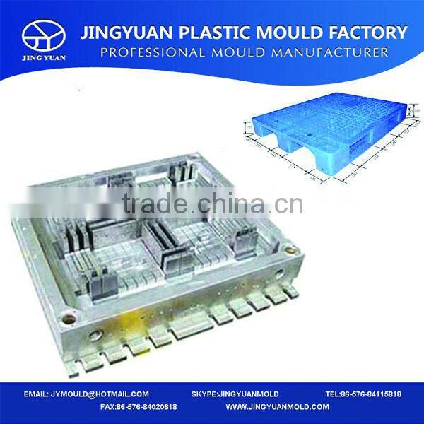 OEM double faces two way entry plastic pallets mould/mold supplier