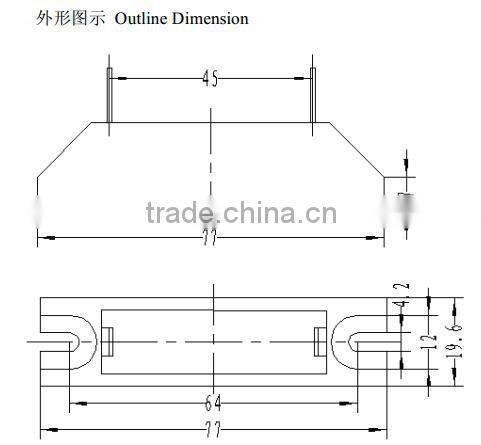 HVP20 high voltage rectifier block for RF machine, High cycle, industrial micro wave