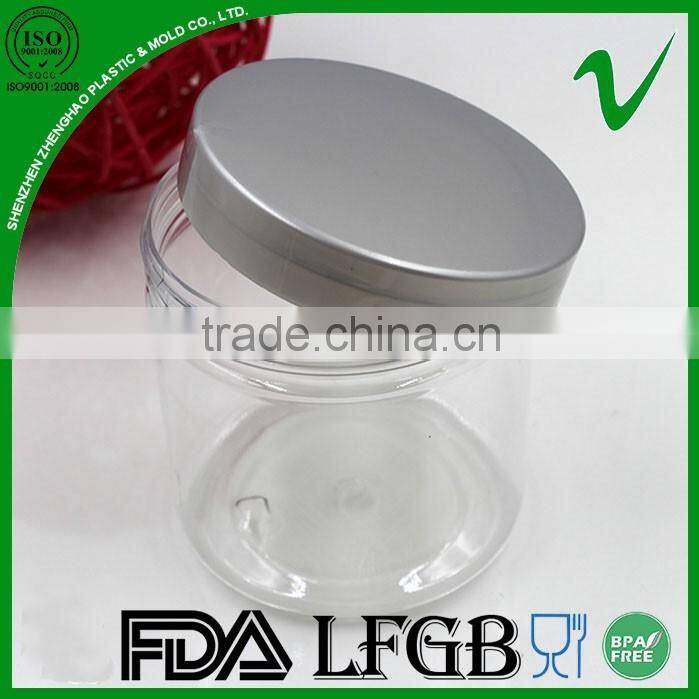 500ml PET clear empty plastic bee honey bottle with food grade