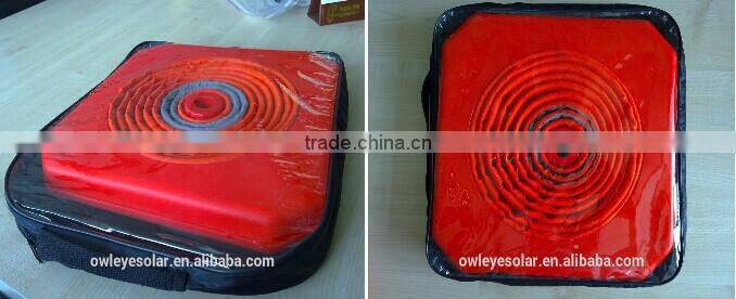 China Manufacturing Red LED traffic cone /Parking Lot Light Cones