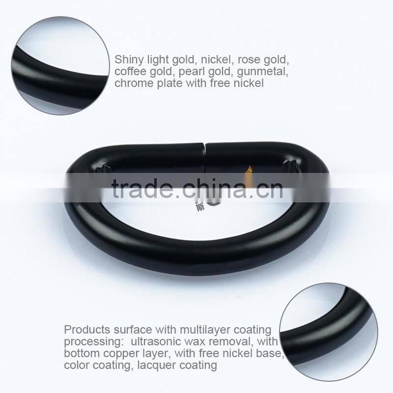 Iron Grade A Metal D Ring Snap Hook for Bag