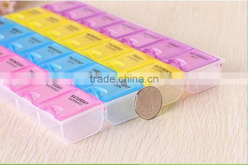 2016 Chinese wholesale smart 7 day pill box