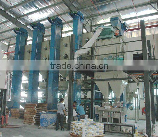 Concrete batch mixing plant