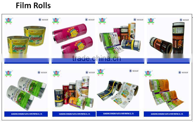 Multilayer printing food flexible packaging plastic roll film