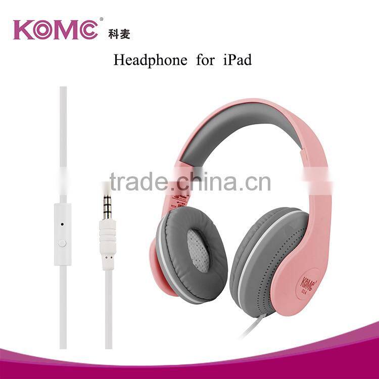 Phone accessories headset popular stereo headphones silicone earphone headset, headphone with mic
