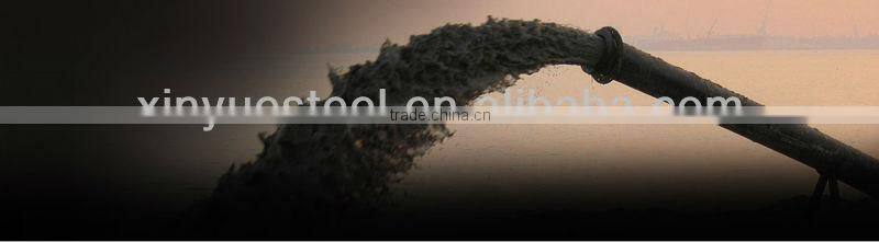 EN 10219 Double Flanged SAWH Steel Pipe / Dredging Pipe