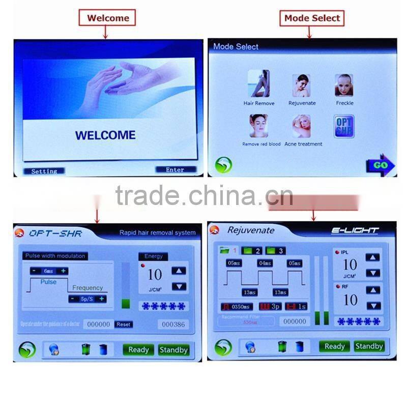 Skin care products acne scar removal & ipl shr opt hair removal beauty equipment