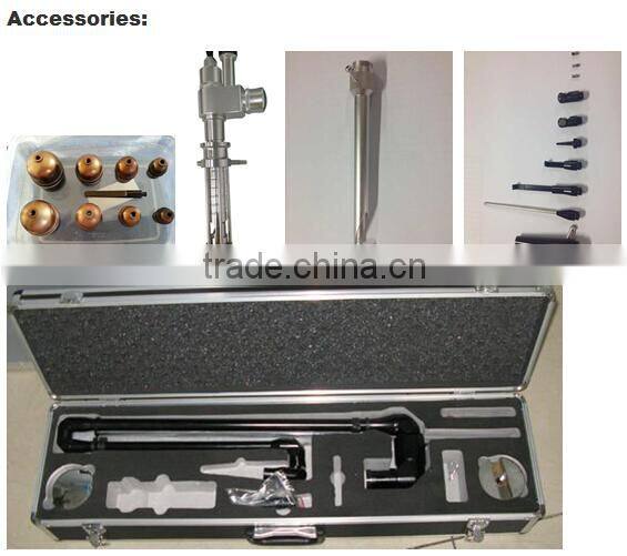 15W Portable fractional co2 cutting laser machine