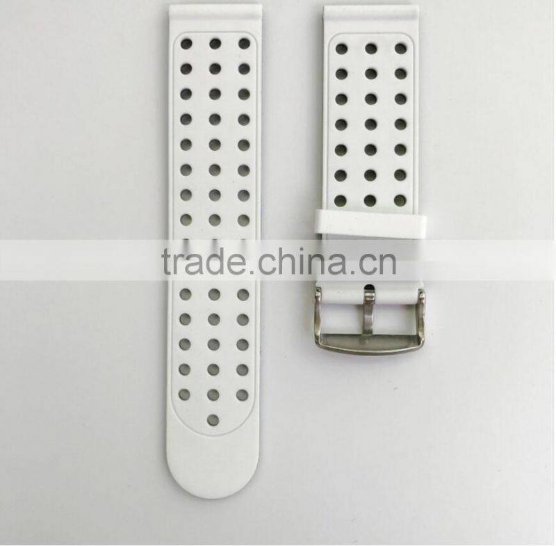 Double Color Men Women Sport Watchband Silicone Rubber Strap Watch Band For Samsung Gear S3 Replacement Watchbands