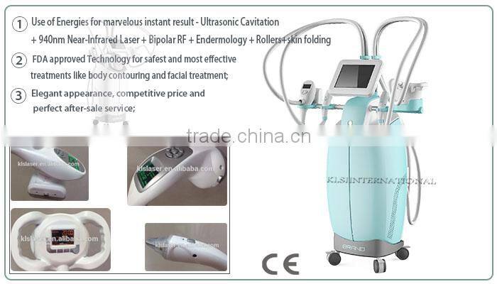 KLSI beauty slim machine/best slimming machine/rf cavitation slimming machine