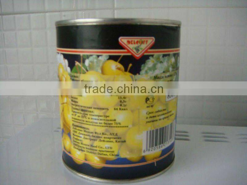 canned cherry apple