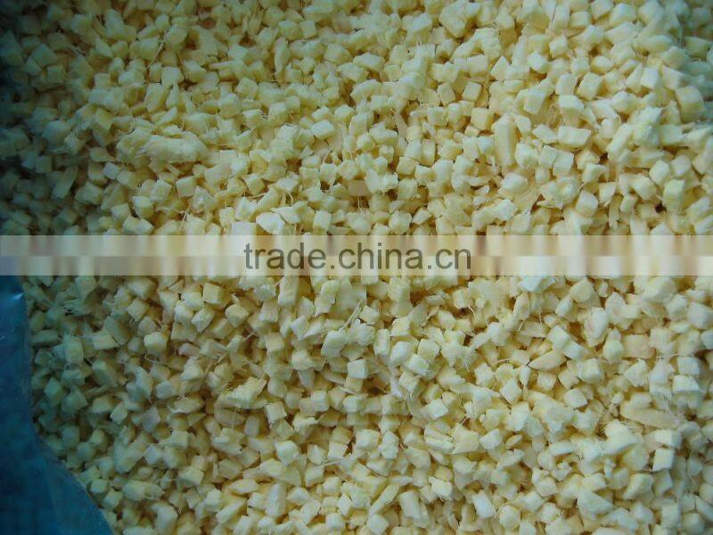IQF Frozen Ginger diced-4*4mm