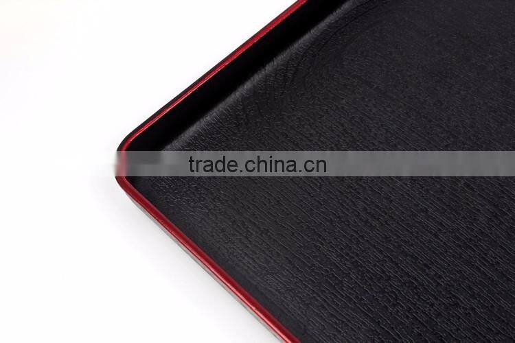 Japanese Style Plastic rectangular anti-slip Tray