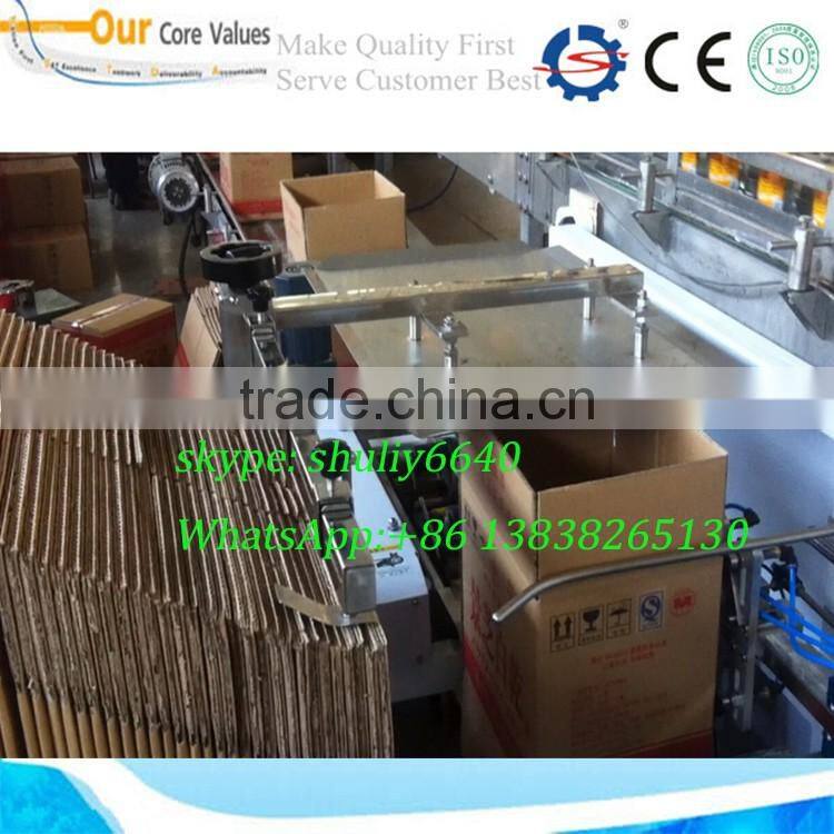 high efficiency and professional carton box unpacking machine