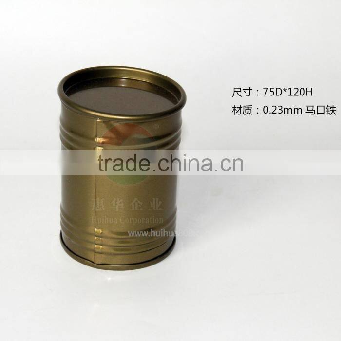 PVC bucket /barrel for gift plastic tube