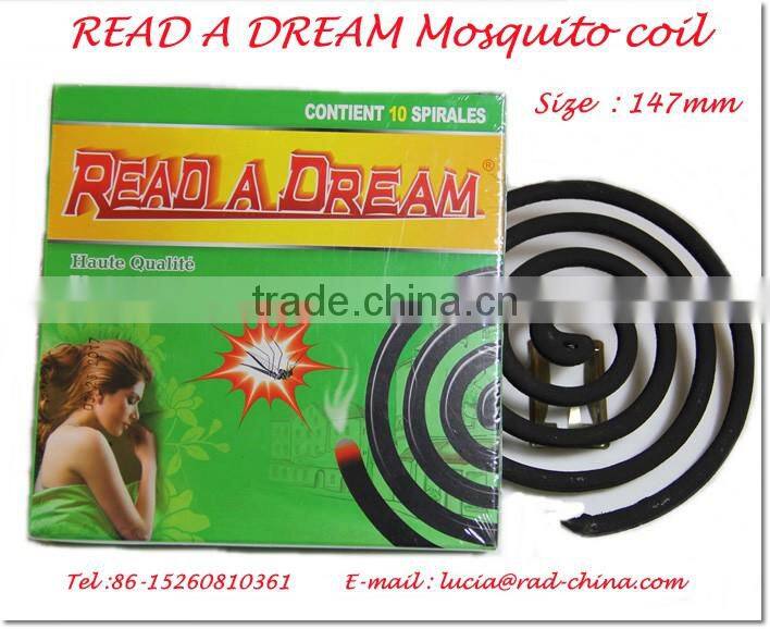 Mrcro-smoke or Non-smoke China Black Mosquito Repellent Incense